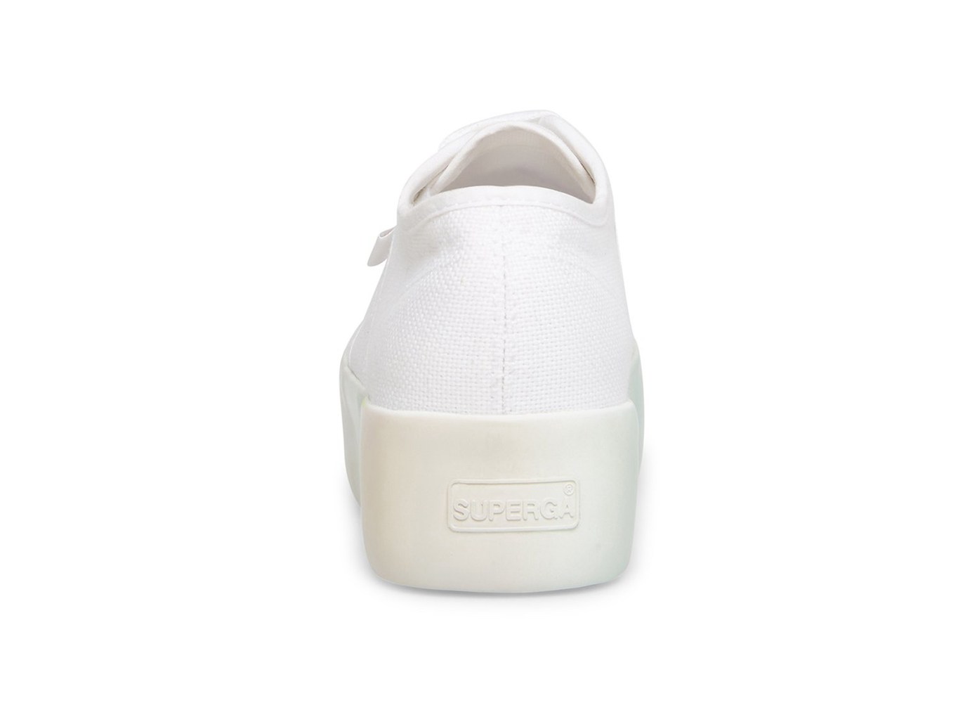 Superga Plataforma Mujer Blancas - 2790 Cotw Gradientfoxing - 108593YWT